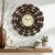 Capture the essence of timeless, storied craftsmanship with this Large Rustic 20 Inch Farmhouse Wall Clock. More than just...