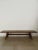 Walnut console bench from the Torbecchia series initials PA. 6 designed by Giovanni Michelucci and produced by Poltronova...