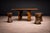 Designed by José Zanine Caldas in the 1970s, this set of three stools reflects the designer’s commitment to sculptural...