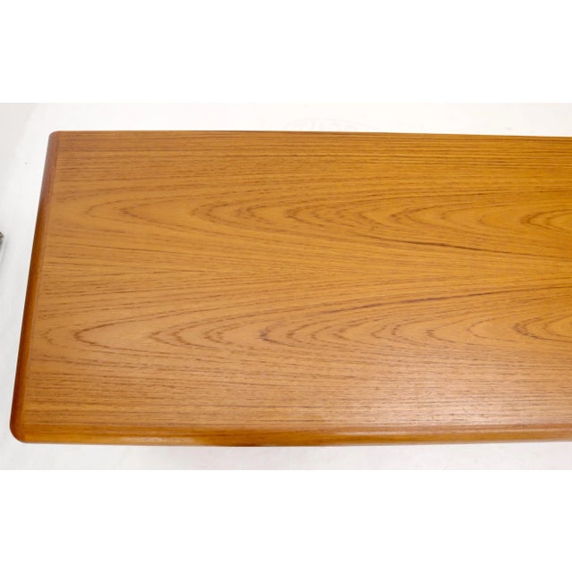 Brown Danish Teak Mid-Century Modern 8 Drawers Dresser For Sale - Image 8 of 13