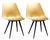 Set of Yellow Chairs by Pierre Guariche, 1950s For Sale