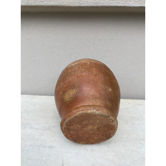 19th Century French Rustic Pottery Pitcher For Sale In Austin - Image 6 of 7