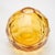 2020s Hand-Blown Murano Globe Vase in Amber For Sale - Image 5 of 8
