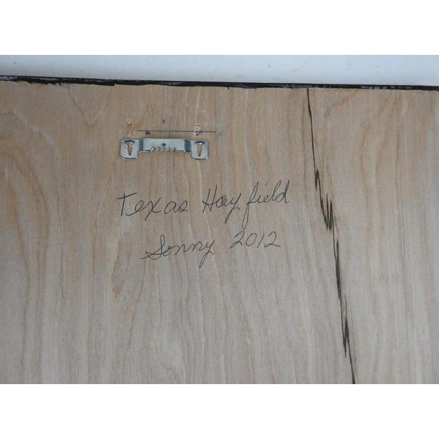 Contemporary Contemporary Hay Field Landscape Painting For Sale - Image 3 of 4