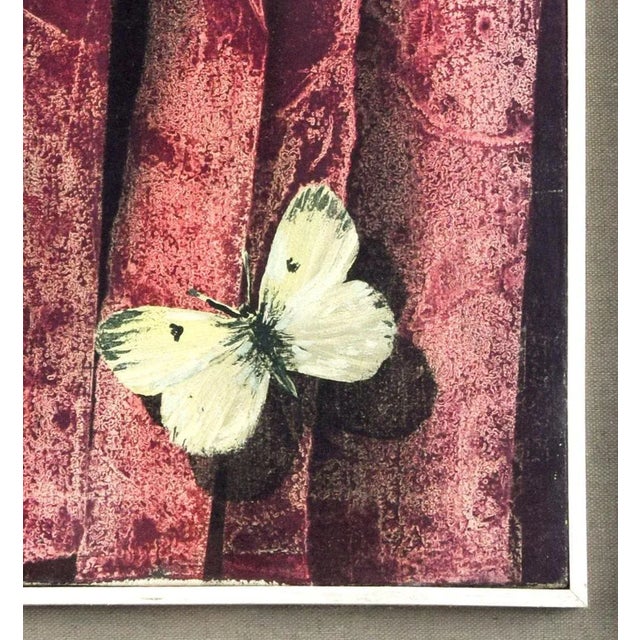 Pink Composition is an original contemporary artwork realized by Novello Bruscoli in 1971. Mixed media artwork. Hand-...