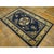 1920s 1920s Navy Blue Medallion Oriental Antique Chinese Peking Small Rug 3' X 4'10'' For Sale - Image 5 of 9