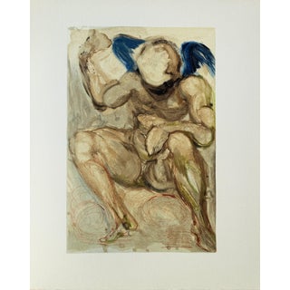 Salvador Dali, L'Ange de Misericorde, Nude, Etching For Sale