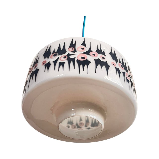 1970s Ceiling Lamp, New Look, Designed by J. Hurka, Napako, Czechoslovakia, 1960s. For Sale - Image 5 of 12