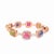 Bochic “Capri” Multi-Gem Cabochon Vintage Bangle Vintage Ruby, Multi Sapphire & Diamond-Set 18K Gold & Silver Indulge in...