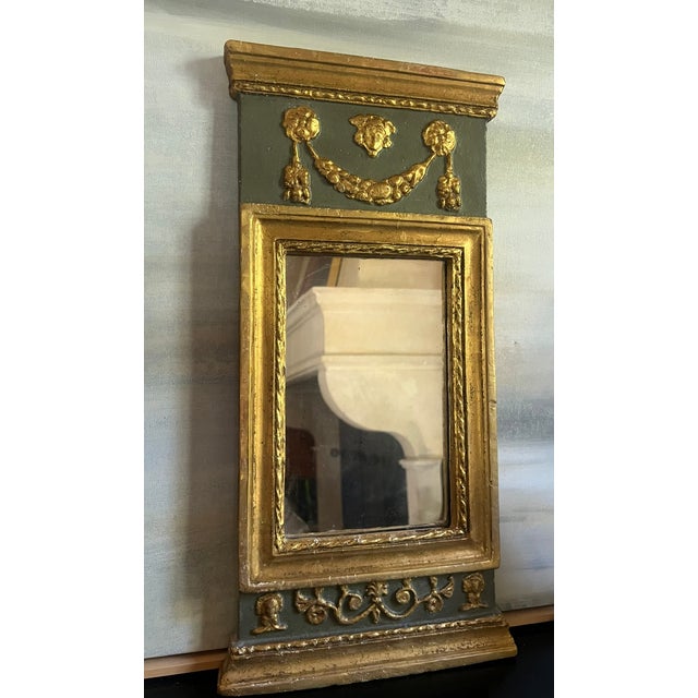 Empire Trumeau Mirror, 19th Century For Sale - Image 4 of 9