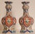 Delft Vases Polychrome Knob Vases Vintage Delftware Ceramic a Pair For Sale - Image 13 of 13