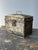 Antique Weathered Cream-Painted Tin Box, Circa Late 19th - Early 20th Century For Sale - Image 14 of 16