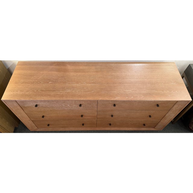 West Elm Matias Dresser, Hudson Oak Wood For Sale - Image 12 of 12
