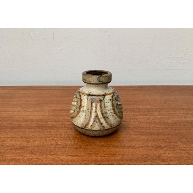 Mid-Century Danish Studio Pottery Vase from Søholm, 1960s For Sale - Image 14 of 18