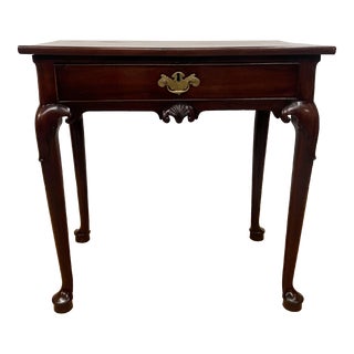 Georgian Mahogany Bedside or End Table For Sale