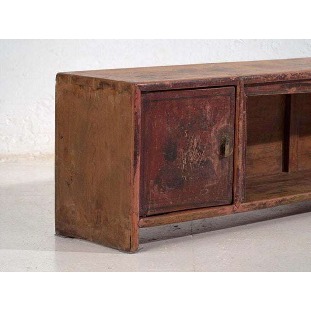 Antique Pine Low Gansu Sideboard from Amaru For Sale - Image 3 of 12