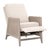 Transitional Essentials for Living Leone Fabric Recliner Chair For Sale - Image 3 of 11