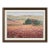 Late 20th Century Signed Autumn Vineyard Landscape Watercolor by Henderson, S.W.A. — Framed For Sale