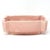 Mid-Century Ceramic Planter / Ikebana Bowl in Blush Pink For Sale - Image 4 of 7