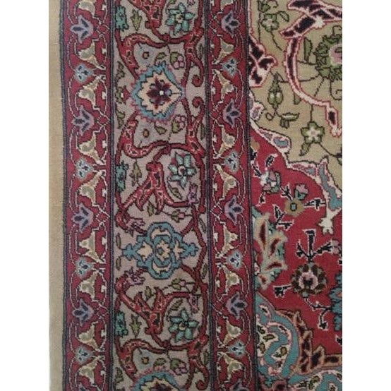 Persian 1970s Persian Tabriz, 5'8" X 9'3" For Sale - Image 3 of 6
