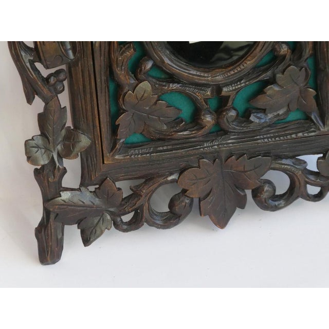 Wood Antique Neo Renaissance Style Ornate Wooden Wall Cabinet For Sale - Image 7 of 11