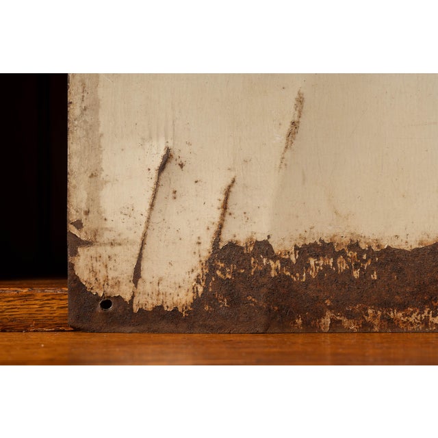 American Vintage Goodrich's Cotton Candy Tin Sign For Sale - Image 3 of 7