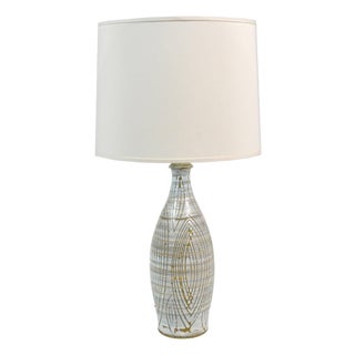 1960s Mid-Century Modern Design Technics Style Ceramic Lamp For Sale