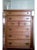 1980s Vintage Tall Chest of Drawers French Empire Columns For Sale - Image 4 of 6