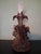 Antique Black Forest Vase Holder with Two Birds and Crystal Vase, 1915 For Sale - Image 4 of 6