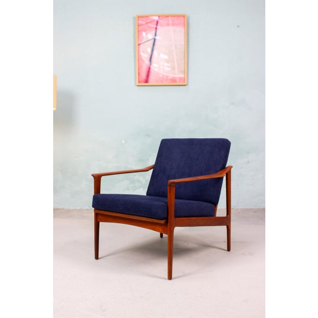 Vintage Teak Lounge Chair by Ib Kofod-Larsen, 1960s For Sale - Image 14 of 14