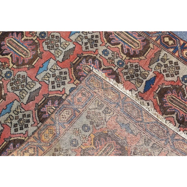 Antique Malayer Rug 3'2'' x 6'3'' For Sale - Image 9 of 9