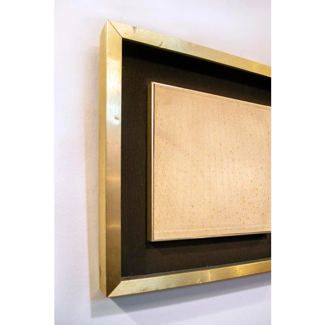 Lithography on paper. Kinetic Art Circulation 25/30 Gilded aluminum frame with black velvet passepartout. Artist Heinz...