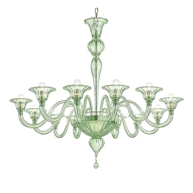 Rigadin Murano Glass Chandelier by Simoeng for Simoeng For Sale - Image 6 of 6