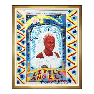 Late 20th Century Little Angel- Self Portrait, Tony Curtis For Sale