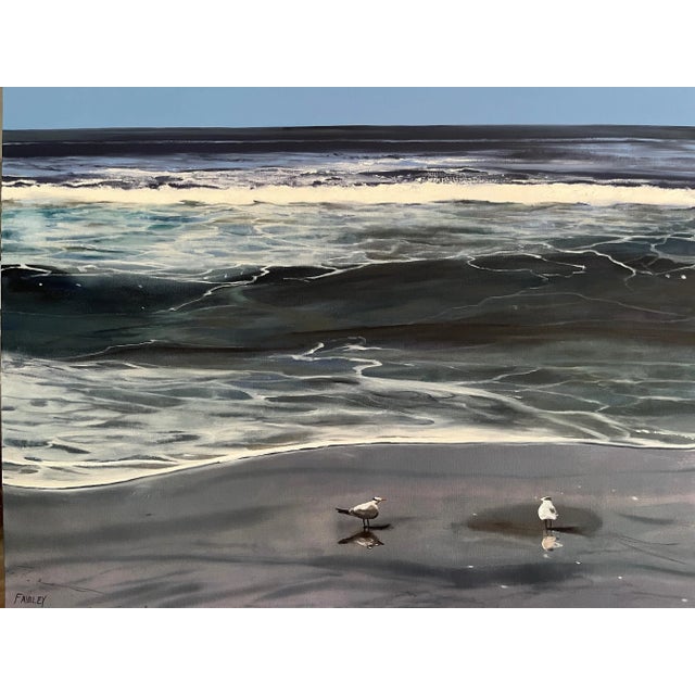 Winters Gaze, Original Oil Painting by Jessica Fairley For Sale - Image 4 of 7