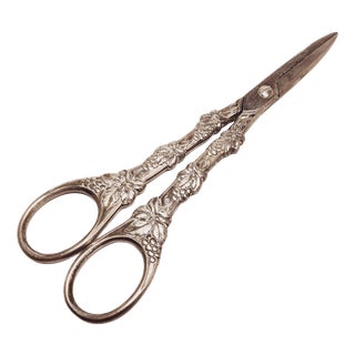 Danish Art Nouveau Grapes Scissors, 1920s For Sale