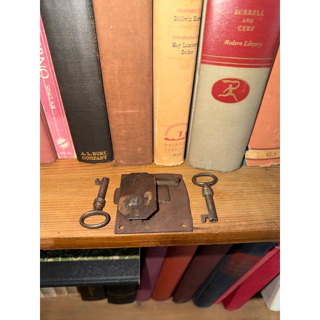 17th Century Bolognese Walnut Bookcase With Original Wire, Fabric Panels, Hidden Compartments & Working Locks For Sale - Image 4 of 14