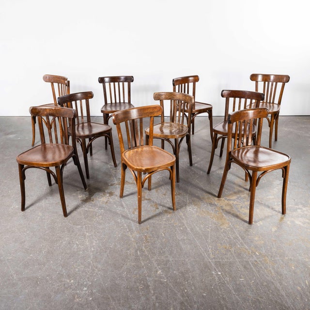 Vintage Dining Chairs, 1950s, Set of 4 For Sale - Image 3 of 14