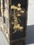 1950s Vintage Oriental Chinese Chinoiserie Black Lacquer Cabinet W Drawers 2of2 For Sale - Image 5 of 18