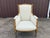19th Century French Louis XVI Style Giltwood Bergere. Offered is a very large mid-19th century French Louis XVI style or...