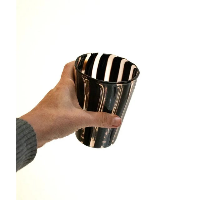 Black Museum Collection Drinking Glasses by Maryana Iskra, 2004, Set of 6 For Sale - Image 8 of 10