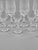1960s Set of 11, Baccarat France "Longchamps" Pattern Sherry & Cordial Glasses For Sale - Image 5 of 5