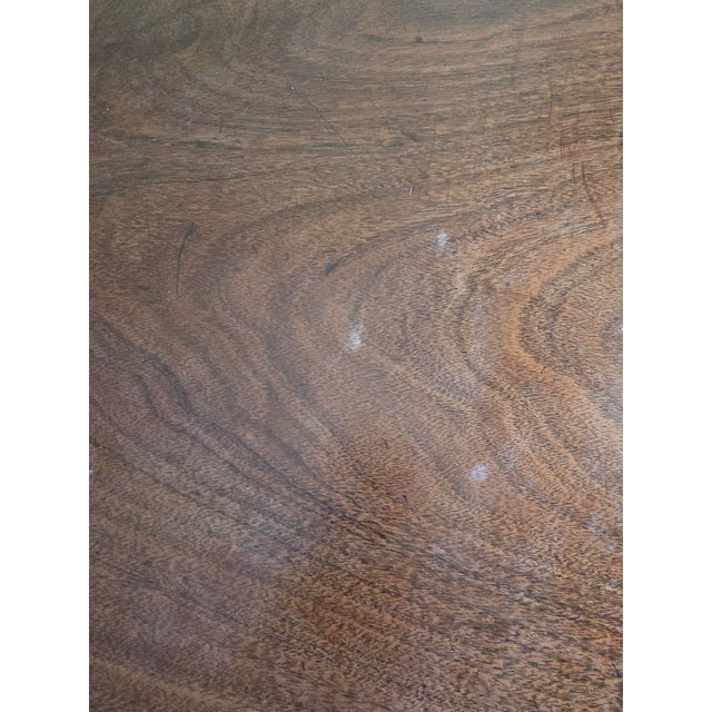 Antique English Regency Mahogany Round Tilt Table, 18th Century For Sale - Image 9 of 12