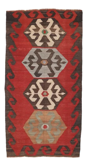1960's Turkish Kilim Rug