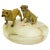 Bronze Bulldogs on Onyx Base attributed to Vrai, France, 1920s For Sale - Image 12 of 12