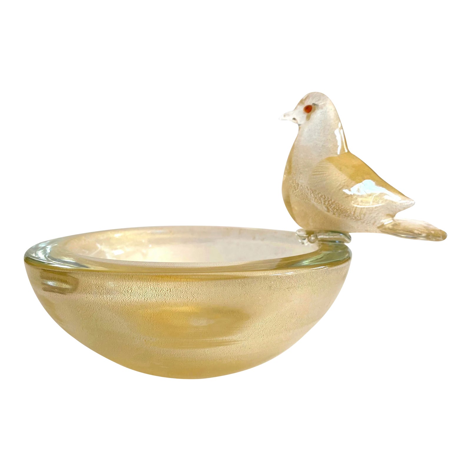 Vintage Mid Century Modernist Archimede Seguso Murano Art Glass