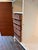 Traditional Vintage Refinished Wood Armoire With Fitted Drawers & Hanging Storage For Sale - Image 3 of 12