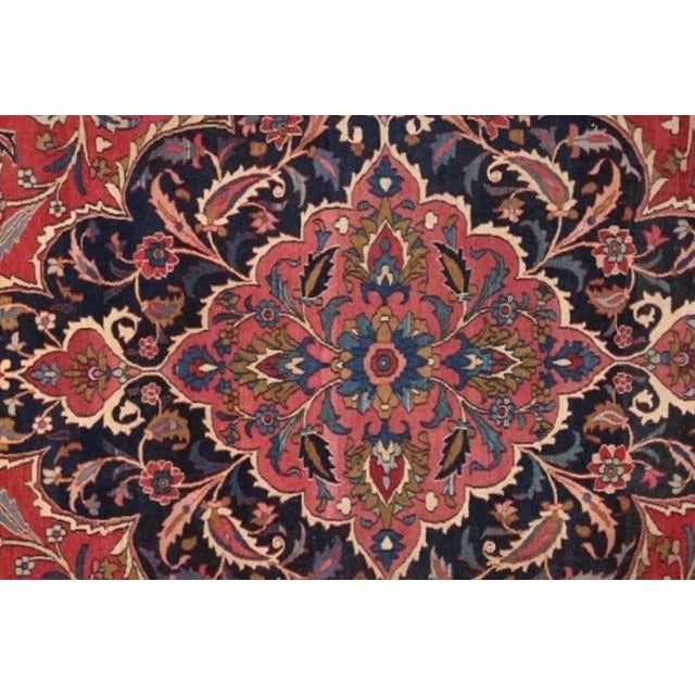 1900's Antique Persian Dorokhsh Palace Rug, 13' X 20' For Sale In New York - Image 6 of 12
