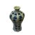 Chinese Blue White Porcelain Oriental Fruit Octagonal Shape Vase For Sale - Image 4 of 6