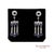 14k(585) Vintage White Gold Natural Diamond and Sapphire Earrings For Sale - Image 12 of 12